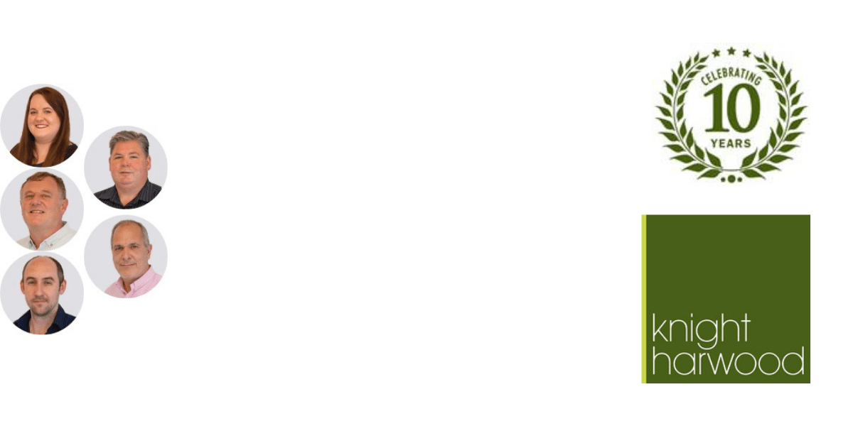 New members join the Knight Harwood 10 Year Club